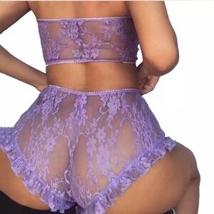 New In Plastic Lingerie. Very Girly. Cute Color.👌